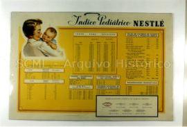 [Plano de um cartaz publicitário da Nestlé]