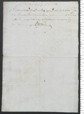 Sinal de Luísa, criança exposta n.º 116 de 1790