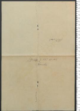 Processo de entrega de Amélia, criança exposta n.º 102 de 1891