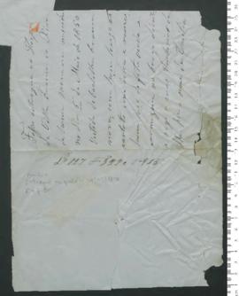 Processo de entrega de Emília, criança exposta n.º 915 de 1850