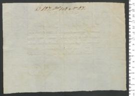 Sinal de Genoveva, criança exposta n.º 27 de 1850