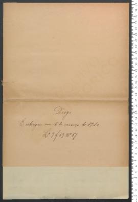 Processo de entrega de Diogo, criança exposta n.º 73 de 1908