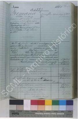 [Pormenor do fólio n.º 161 do livro de "matrículas de fêmeas" n.º 101 de 1865]