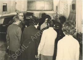 [Retrato de grupo no âmbito da visita da subsecretária de Estado da Segurança Social à Santa Casa...