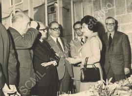 [Retrato de grupo no âmbito da visita da subsecretária de Estado da Segurança Social à Santa Casa...