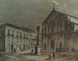 [Plano de gravura do Largo de São Roque]