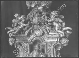 [Plano de pormenor de um dos tocheiros monumentais da Capela de São João Batista]