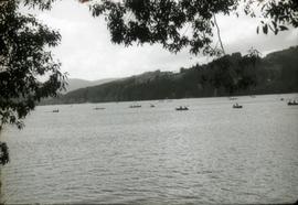 [Vista parcial do Lago de Titisee, na Alemanha]