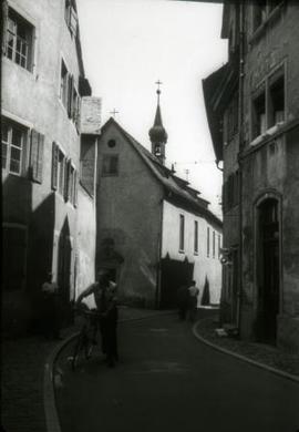 [Vista de uma rua, em Constança, na Alemanha]