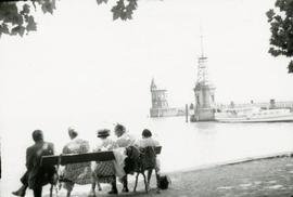 [Vista parcial do Lago de Constança, na Alemanha]