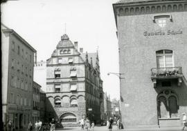 [Vista de uma praça, em Constança, na Alemanha]