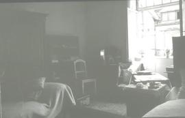 [Plano do interior de uma casa, em Heidelberg, na Alemanha]